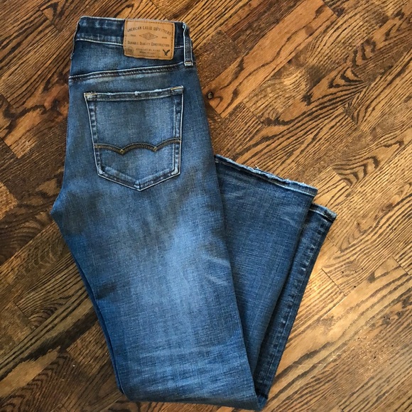 American Eagle Outfitters 360 Extreme Flex Slim Straight Jeans - Picture 2 of 8